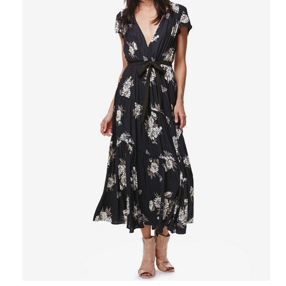 NWT Free People All I Got Floral Maxi Dress, Size 10 - Picture 15 of 16